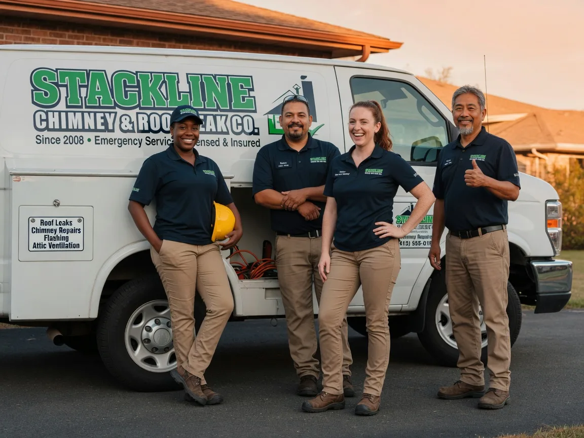 Chimney flashing repair company in Scottdale, GA